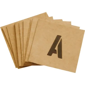 HY-KO Hy-Ko 1 In. Letter, Number & Symbol Stencil Set