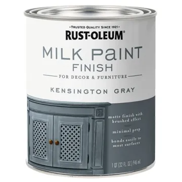 Rust-Oleum Milk Paint Finish (Kensington Gray) 1 qt.