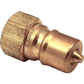 1/4" ISO-B Quick Connect Brass Plug