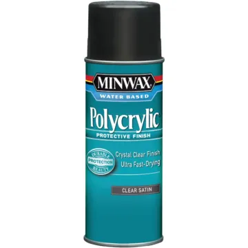 Minwax Polycrylic Protective Finish Spray Varnish (Satin) 11.5 oz