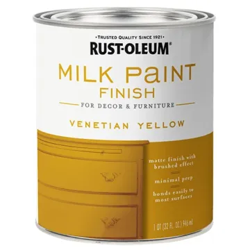 Rust-Oleum Milk Paint Finish (Venetian Yellow) 1 qt.
