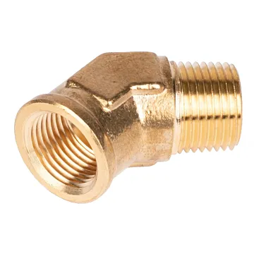 3/8 MIPXFIP BRASS 45 STREET ELBOW
