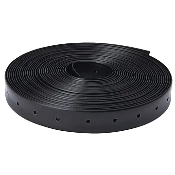 B&K Plastic Perforated Hanger Tape (Black) 3/4 in. x 10 ft