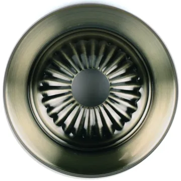 Jandorf 60212 Ceiling Canopy, Antique Brass, For: Outlet Box and Hang Ceiling Fixture