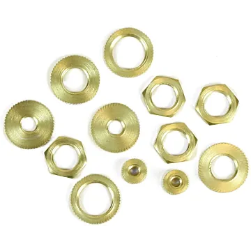 Jandorf 60168 Locknut Assortment, Brass