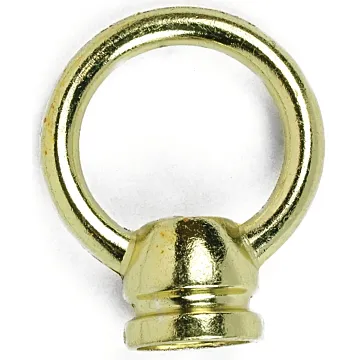 Jandorf 60242 Lamp Loop, Ceiling, Female, Brass