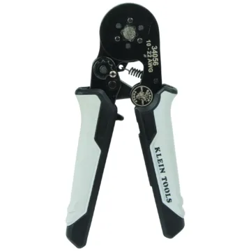 Klein Tools Ratcheting Ferrule Hex Crimper, 10 to 22 AWG Wire