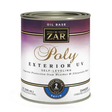ZAR Exterior Ultraviolet Oil Base Poly (Satin) 1 qt