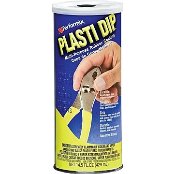 Plasti Dip 11603-6 Rubberized Coating Black, 14.5 oz