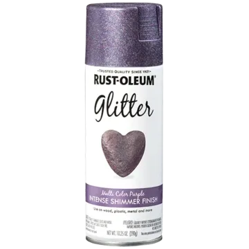 Rust-Oleum Specialty Spray Paint (Glitter - Multicolor Purple) 10.25 oz