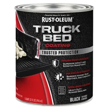 Rustoleum Automotive Truck Bed Coating (Black) 1 qt