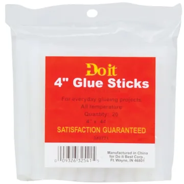 Stanley Do it 4 In. Standard Clear Hot Melt Glue (20-Pack)