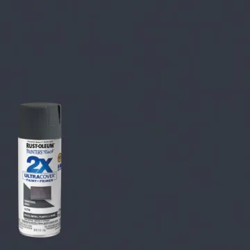 Rust-Oleum Painter's Touch 2X Ultra Cover Spray Paint (Satin - Charcoal Gray) 12 oz