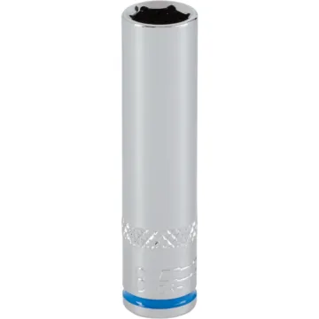 Channellock 1/4 In. Drive 8 mm 6-Point Deep Metric Socket
