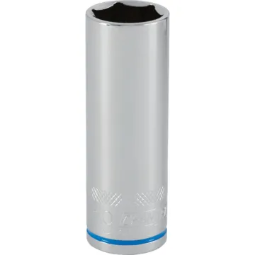 Channellock 1/2 In. Drive 19 mm 6-Point Deep Metric Socket