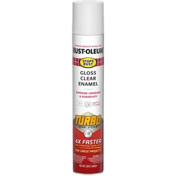 Rust-Oleum Stops Rust Turbo Spray Protective Enamel (Gloss - Clear) 24 oz
