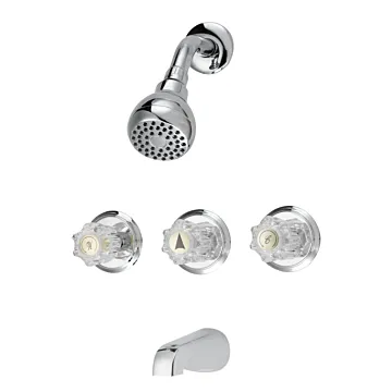 Boston Harbor Fixed Mount Showerhead/Tub Faucet (Chrome) 1.75 gpm