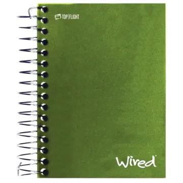 Top Flight 300 Series 4511478 Narrow Rule Notebook, Micro-Perforated Sheet, 180-Sheet, Wirebound Binding