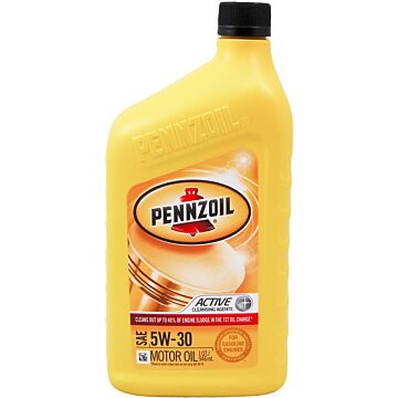 Pennzoil 5W30 Motor Oil, Quart