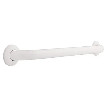 Delta® 500 lb Stainless Steel White Safety grab bar