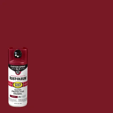 Rustoleum Stops Rust 5-in-1 Protective Enamel Spray Paint (Gloss - Burgundy) 12 oz