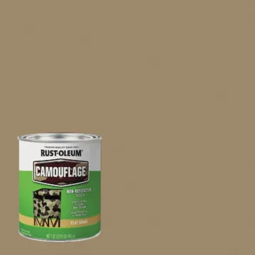 Rustoleum Specialty Camouflage Paint (Khaki) 1 qt