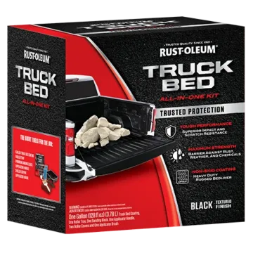 Rustoleum Automotive Roll-On Truck Bed Coating Kit (Black) 1 gal