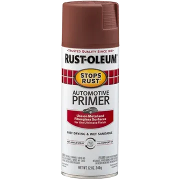 Rustoleum Stops Rust 5-in-1 Automotive Custom Primer (Flat - Red) 12 oz
