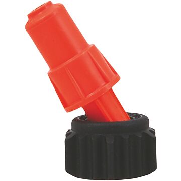 TeeJet ConeJet Angled Adjustable Spray Tip, Orange