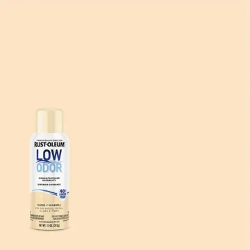 Rust-Oleum Low Odor Water-Based Spray Paint (Gloss - Seashell) 11 oz