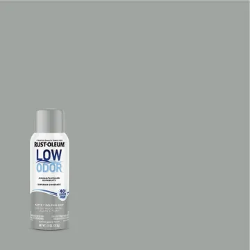 Rustoleum Low Odor Premium Spray Paint (Matte - Dolphin Gray) 11 oz