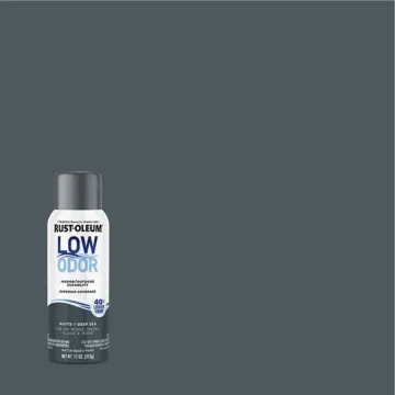 Rustoleum Low Odor Premium Spray Paint (Matte - Deep Sea) 11 oz