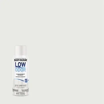 Rustoleum Low Odor Premium Spray Paint (Matte - Snow White) 11 oz