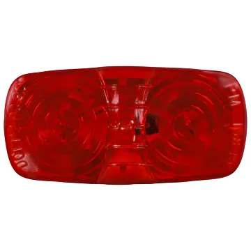 Peterson Clearance/Side Rectangular Marker Light (Red) 4 in.