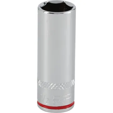 Channellock 1/4 In. Drive 1/2 In. 6-Point Deep Standard Socket