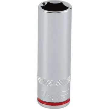 Channellock 1/4 In. Drive 7/16 In. 6-Point Deep Standard Socket