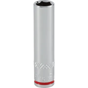 Channellock 1/4 In. Drive 5/16 In. 6-Point Deep Standard Socket