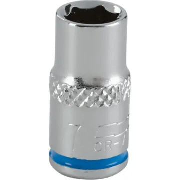 Channellock 1/4 In. Drive 7 mm 6-Point Shallow Metric Socket