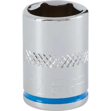 Channellock 1/4 In. Drive 12 mm 6-Point Shallow Metric Socket