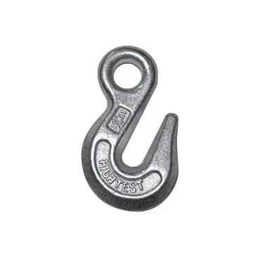 1/4 in 2600 lb Grade 43 Steel Eye Grab Hook