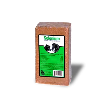 Roto Salt 4 lb Salt, Mineral Oil, Zinc Oxide, Maganous Oxide, Copper Oxide, Copper Sulfate, Cobalt Carbon Trace Mineral Salt Block