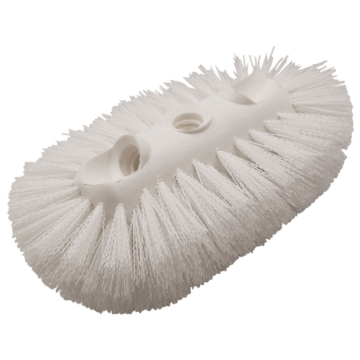 Bulk Tank Brush w/ Nylon Bristles (White)