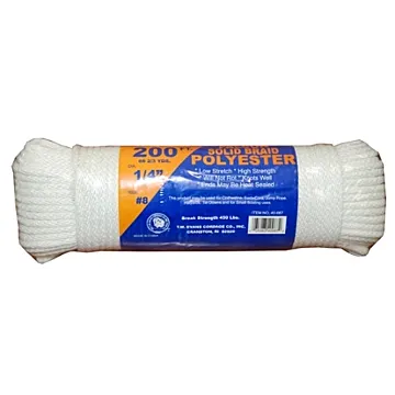 T.W. Evans Cordage 1/4 in 100 ft Braided Rope