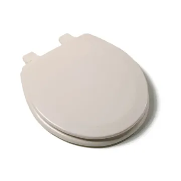 Jones Stephens Deluxe Molded Wood Seat, Biscuit, Round Closed Front with Cover