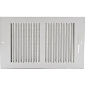 Imperial 12 In. x 6 In. White Wall Register