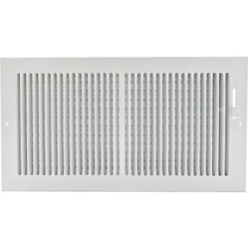 Imperial Selkirk 10 In. x 6 In. White Wall Register