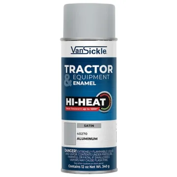 Van Sickle Tractor & Equipment Enamel Hi-Heat Spray (Satin - Aluminum) 12 oz