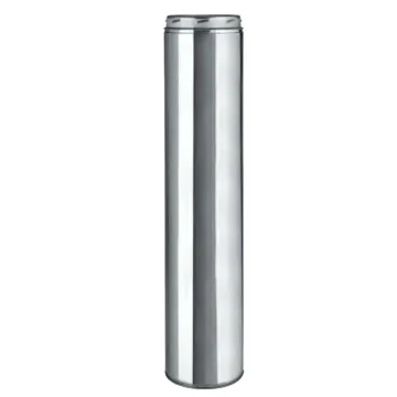 SELKIRK Sure-Temp 8 In. x 18 In. Stainless Steel Insulated Pipe
