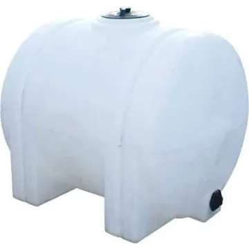 Norwesco 125 Gallon Polyethylene White Horizontal Leg Tank