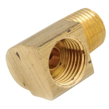 Anderson Metals 3/16 In. x 1/8 In. Male 90 Deg. Inverted Flare Brass Elbow (1/4 Bend)